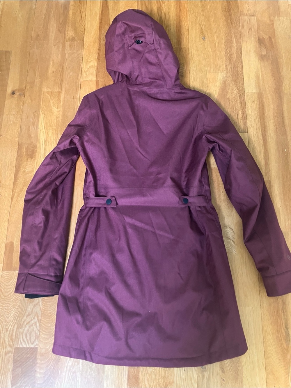 Ripzone Women's Purple Hooded Parka Coat with Faux-Fur Trim - Picture 8 of 11